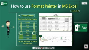 How to use Format Painter in MS Excel | Quick Copy Paste any Format in Excel | MS Excel Magic Brush
