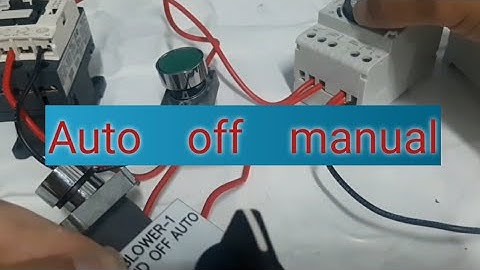 auto manual selector switch wiring