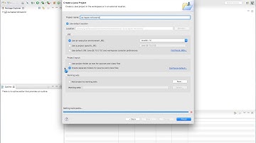Creating a Workspace in Eclipse and a Hello World program in Java