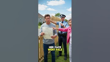 HOA Karen Called the Cops When I Built a Fence on My Property – Officer Left After Seeing the Deed!