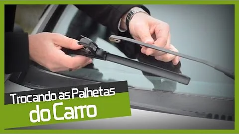 Como colocar a palheta universal?