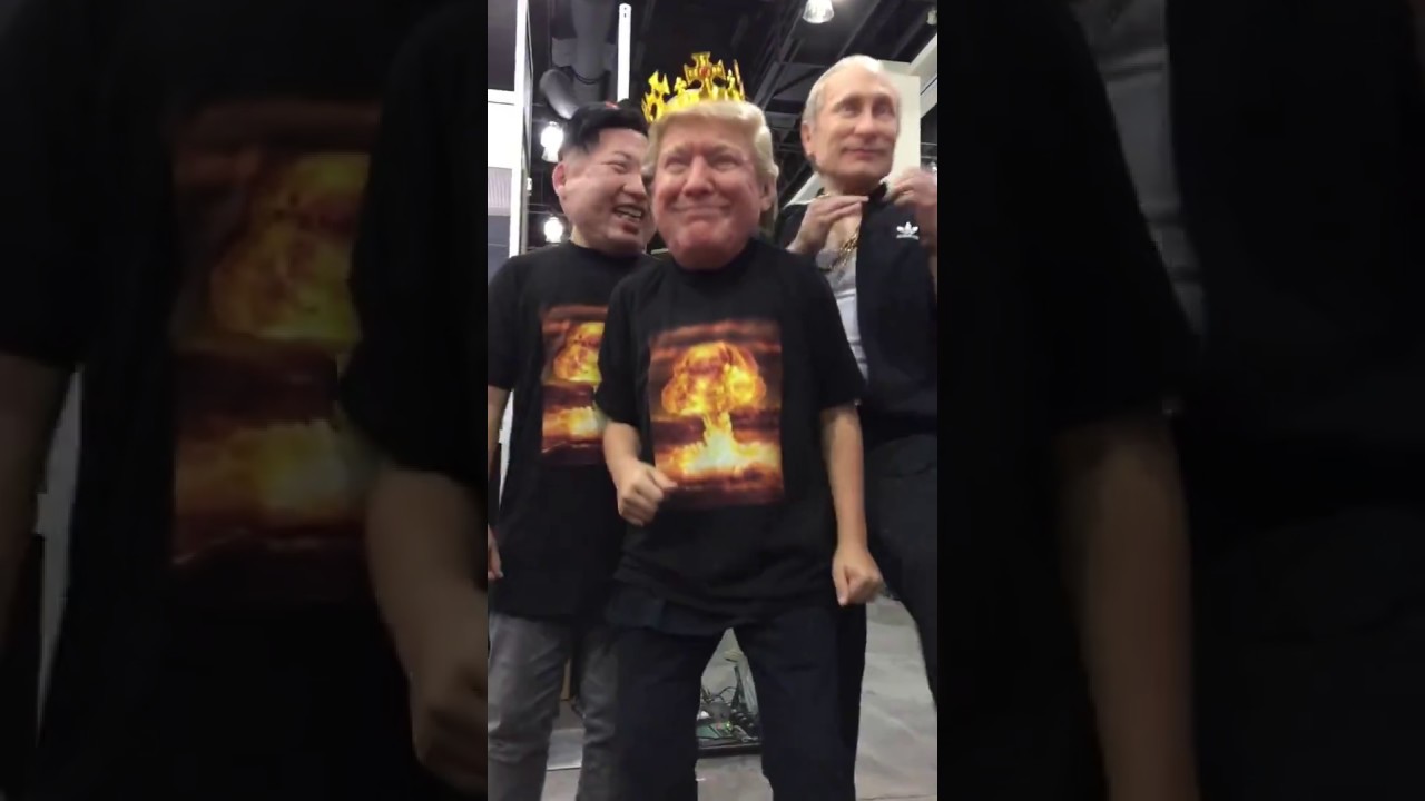 Kim Jong Un Donald Trump Vladimir Putin Dance Uptown Funk