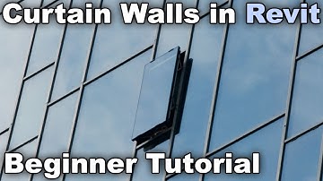 Curtain Walls in Revit - Beginner Tutorial