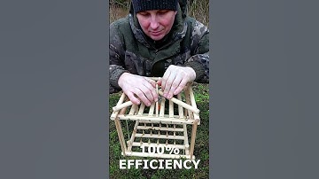 100% EFFECTIVE TRAP  #trap #survival #trapping