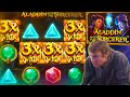 INSANE ALADDIN AND THE SORCERER SLOT BONUS!