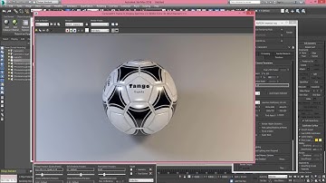 3ds max adidas soccer ball modeling and rendering part - 02