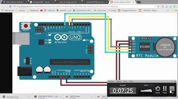 PROGRAMAR acciones con el reloj DS1302 RTC en Arduino