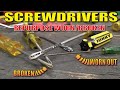 BEST uses for Broken Old Screwdrivers VOTED #1