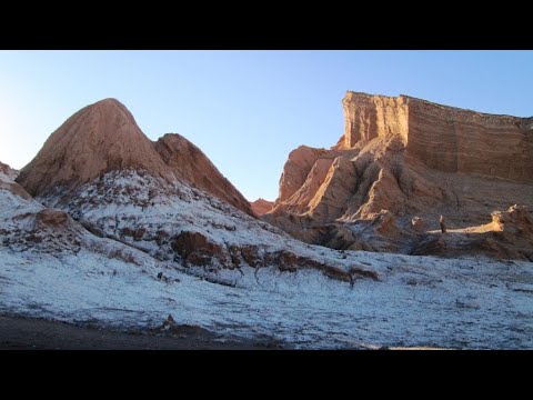 Высокогорная пустыня Атакама в Южной Америке, Чили