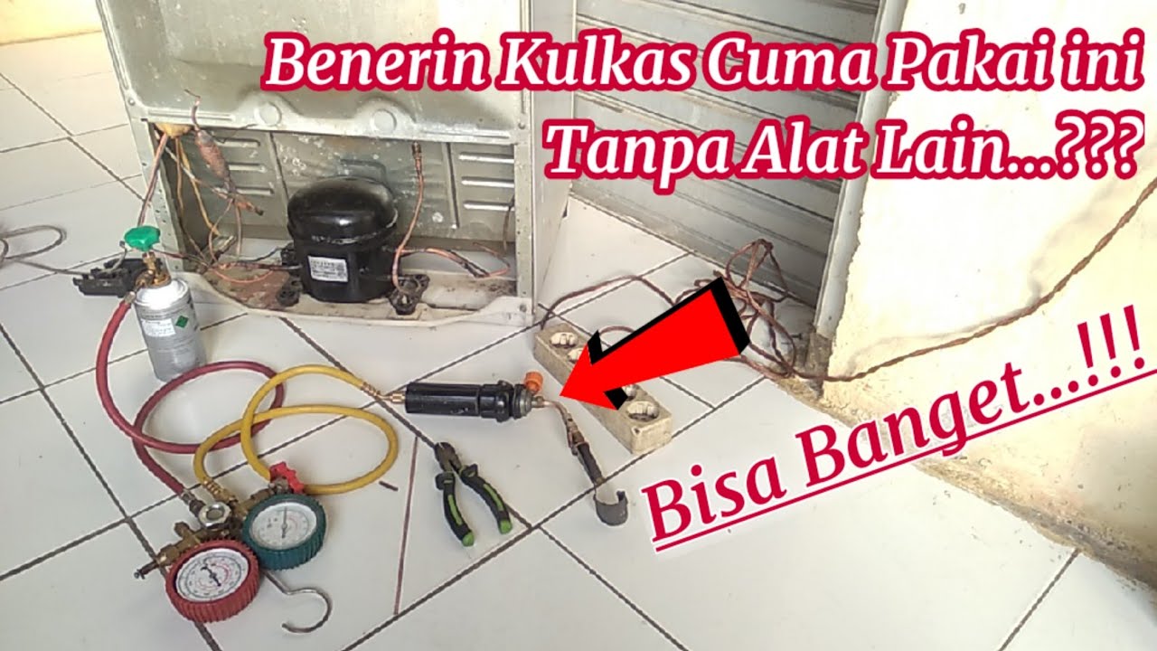 Cara Flushing Dan Vakum Bodi Pada Kulkas Youtube