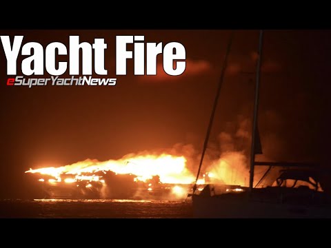 Superyacht Destroyed by
