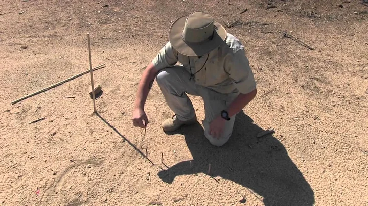 Metodo del bastone d'ombra: Orientarsi con precisione nella natura