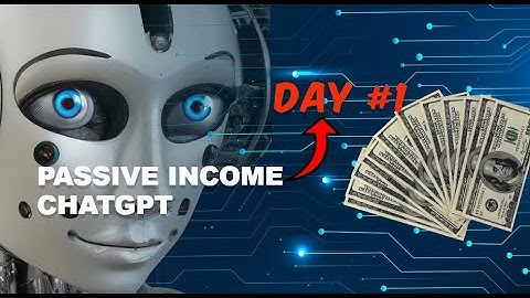 How to Build a Passive Income Stream Using Chat GPT and AI : A Step-by-Step Guide