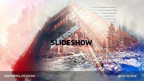 History Parallax Slideshow ( After Effects Template ) ★ AE Templates