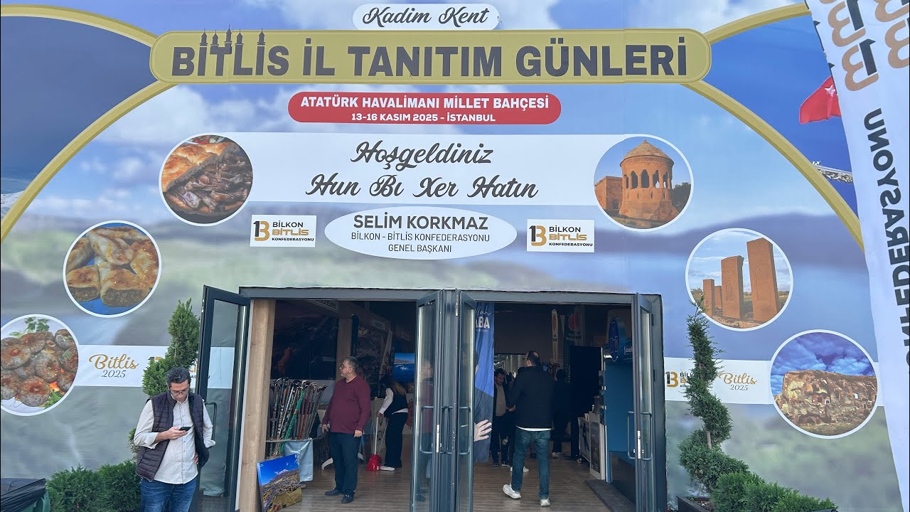 Atatürk Havalimanı Millet Bahçesi’ni Gezdim | Bitlis Tanıtım Günleri