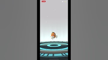 Evolving my shiny goldeen 🐠