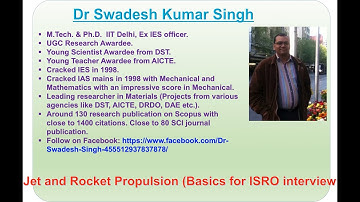 Jet and Rocket Propulsion (Basics for ISRO Interview)