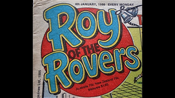 Roy of the Rovers. Comic Strip 4th January 1986.