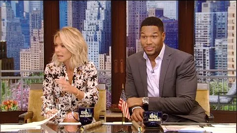 Kelly Ripa Awkwardly Brings Up Michael Strahan's D...