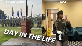 DAY IN THE LIFE: ARMY EDITION🫡 | 42A | COME TO WORK WITH ME!