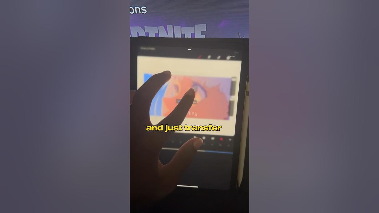 How to transfer procreate brushes to procreate dreams art anime 