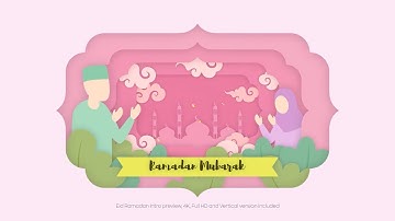 Ramadan Mubarak Animation Intro - After Effects Template