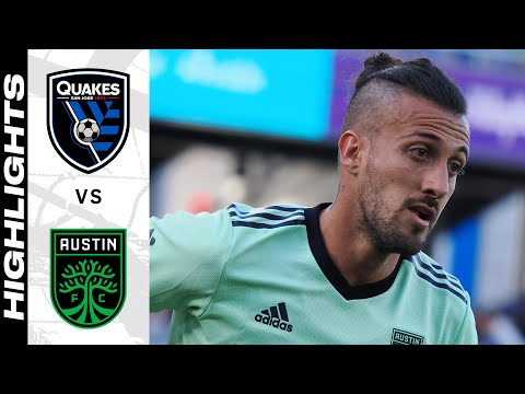 San Jose Earthquakes Austin FC Goals And Highlights