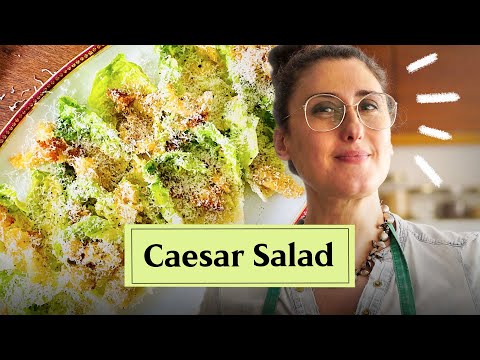 Vídeo: Salada CAESAR Com Camarão E Rúcula