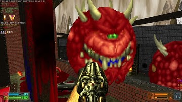 Doom 2 wads mods - Project Brutality 3.0 + Doom 2 Redux Level 2 - 100% Secrets