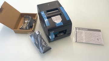 Unboxing the Epson TM-H6000V Printer