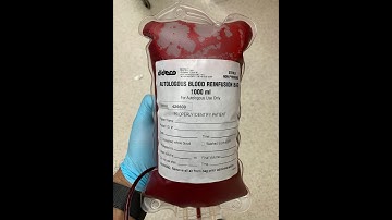 AUTOLOGOUS BLOOD COLLECTION - AABB PROTOCOL