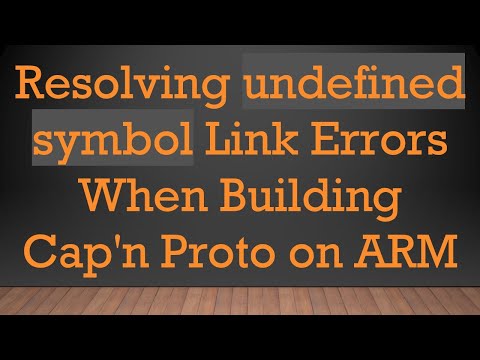 Resolving undefined symbol