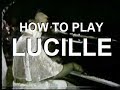 How to play piano like Little Richard - Episode 2 - How to play Lucille