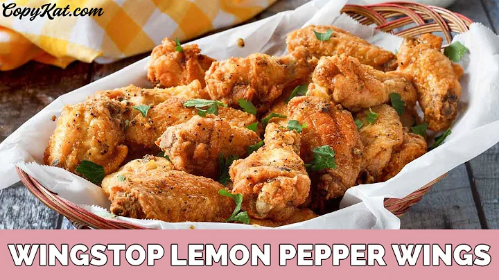 Wingstop Lemon Pepper Wings