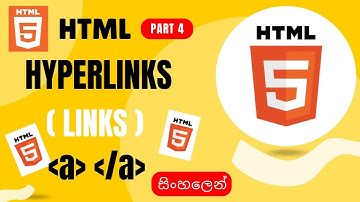 HTML Links  - 04  Web Development Tutorial in Sinhala | Adding Html Hyperlinks | Frontend Coder SL
