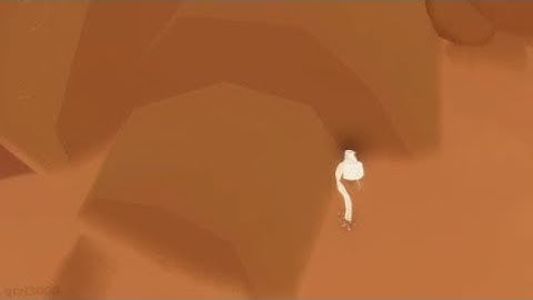 Journey (PS4): Broken Bridge south charge boost spot