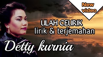 Detty kurnia ulah cerik lirik terjemahan