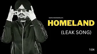 HOMELAND - -SIDHU MOOSE WALA -Leaked Song ( Official Music Video ) Punjabi New Song 2023 HOMELAND - -SIDHU MOOSE WALA -Leaked Song ( Official Music Video ) Punjabi New Song 2023