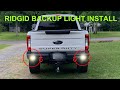 Rigid reverse lights to upfitter 2017201820192020 f250 f350