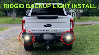 Rigid reverse lights to upfitter 2017201820192020 F250 F350