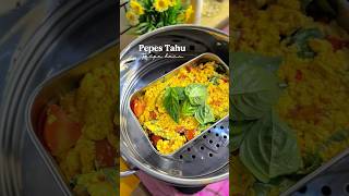 Pepes Tahu Tanpa Daun Simple