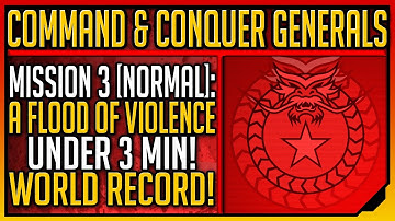 C&C Generals: A Flood of Violence NORMAL in UNDER 3 MIN!