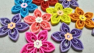 Marquise shaped Malaysian flower tutorial