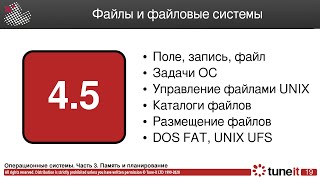 ОС #4-5. Файлы и файловые системы