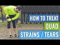 How To Treat A Quad Strain or Tear