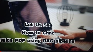 Chat with pDF using RAG Pipeline