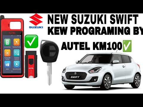 New Suzuki Swift Key Programming By AUTEL KM 100