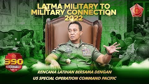 Rencana Latihan Bersama US Spesial Operation Command Pacific