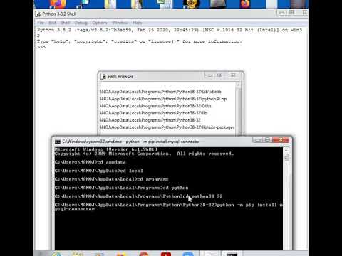 MySql and Python Connectivity - YouTube