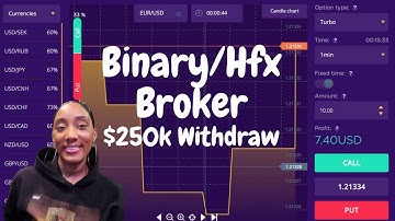 BEST BINARY OPTION BROKER- $250K WITHDRAW